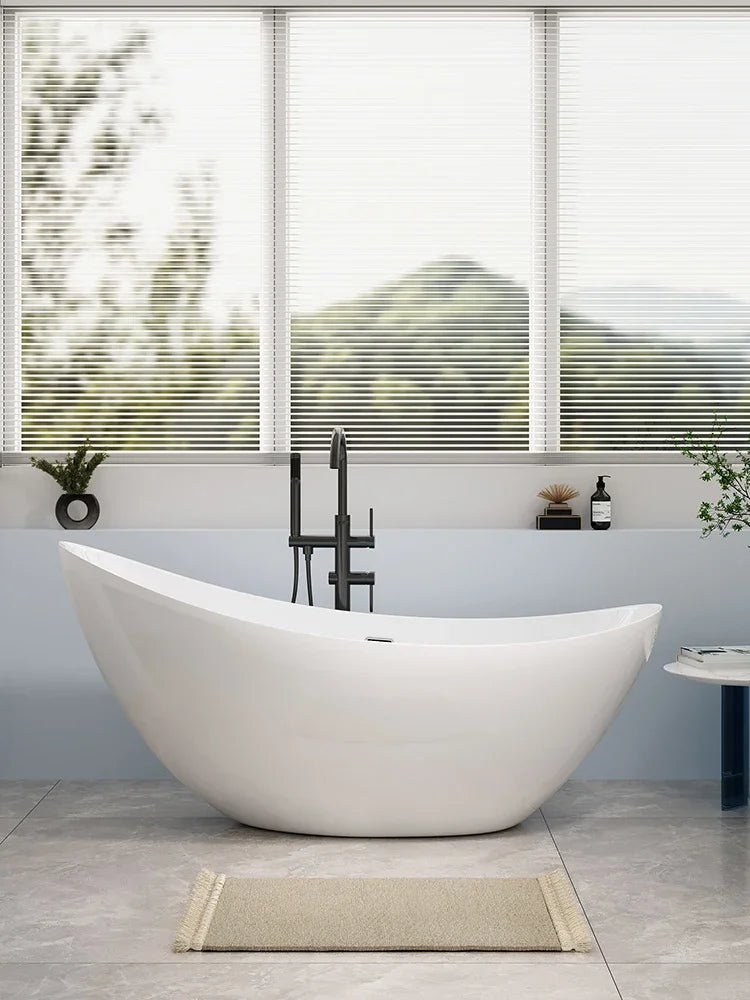 Nordic Style Freestanding Acrylic Bathtub