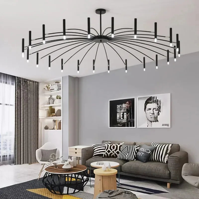 Nordic Star Multi-Head Chandelier