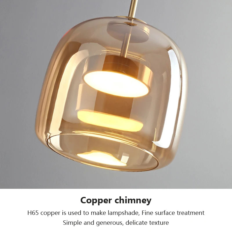 Glass Sphere Pendant Light