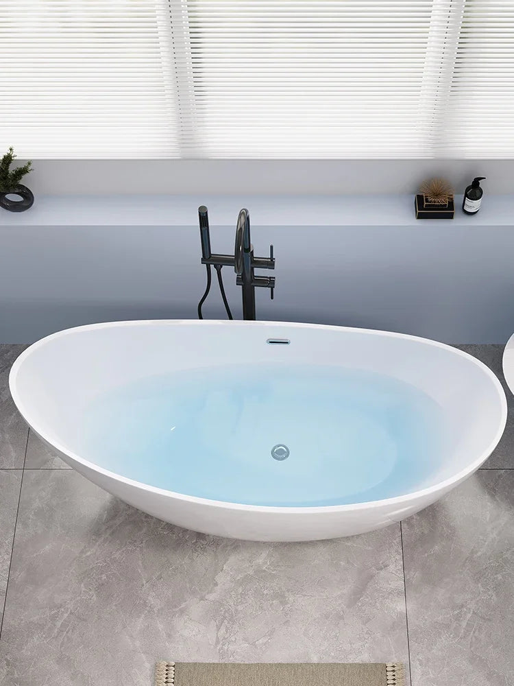 Nordic Style Freestanding Acrylic Bathtub