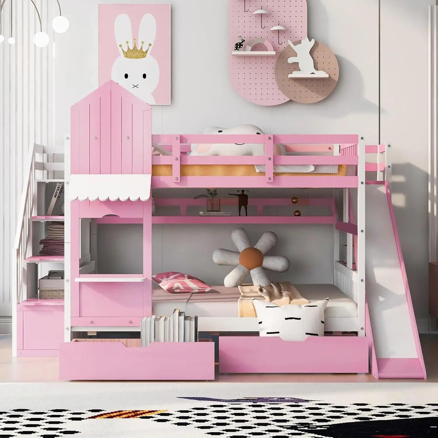 DreamWeaver Twin Over Twin Bunk Bed