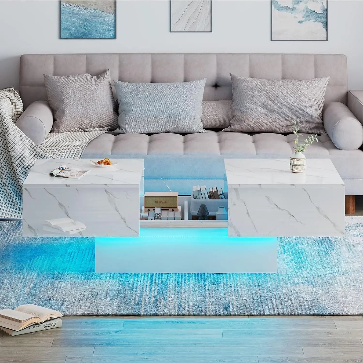 Nova Luxe LED Coffee Table