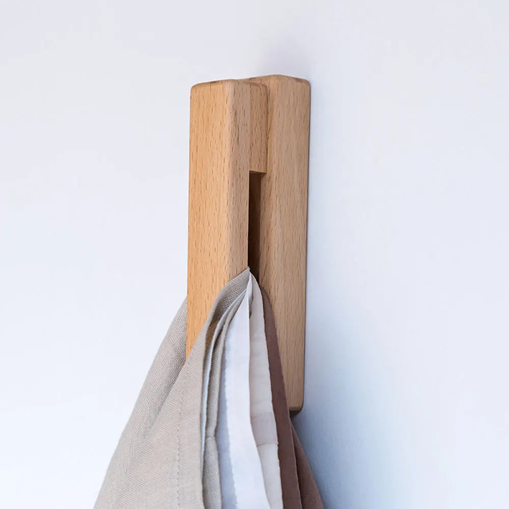 Modern Wooden Towel Hook