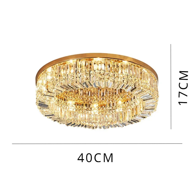 Ring Royalty Crystal Chandelier