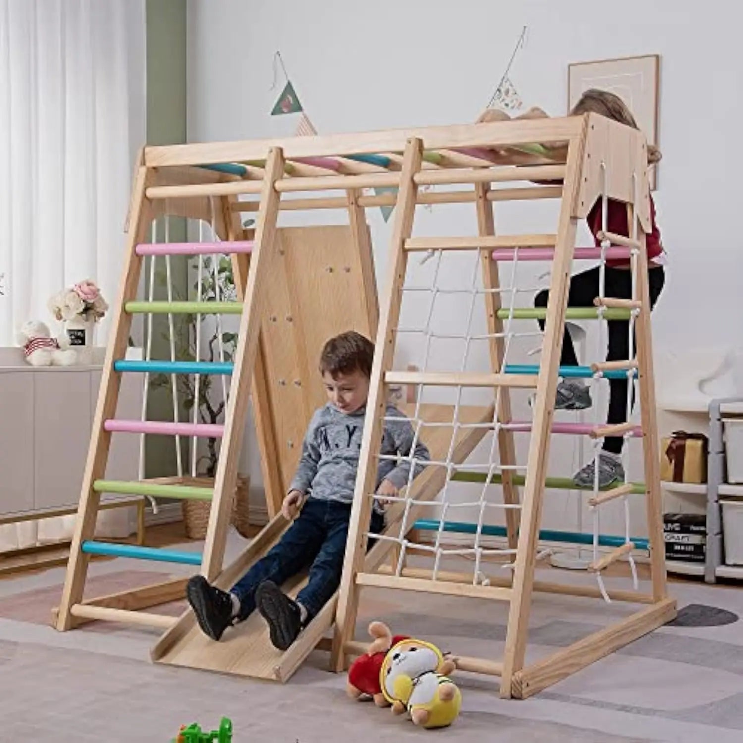 Magnolia 7-in-1 Indoor Jungle Gym