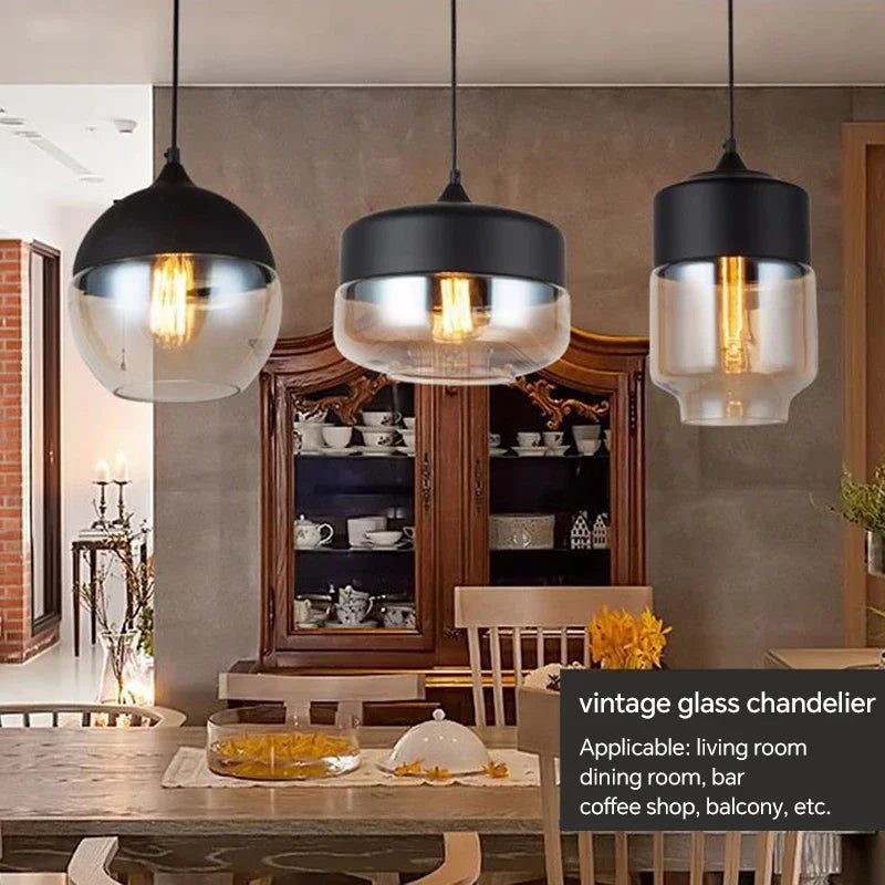 Sanoni Glass Pendant Light