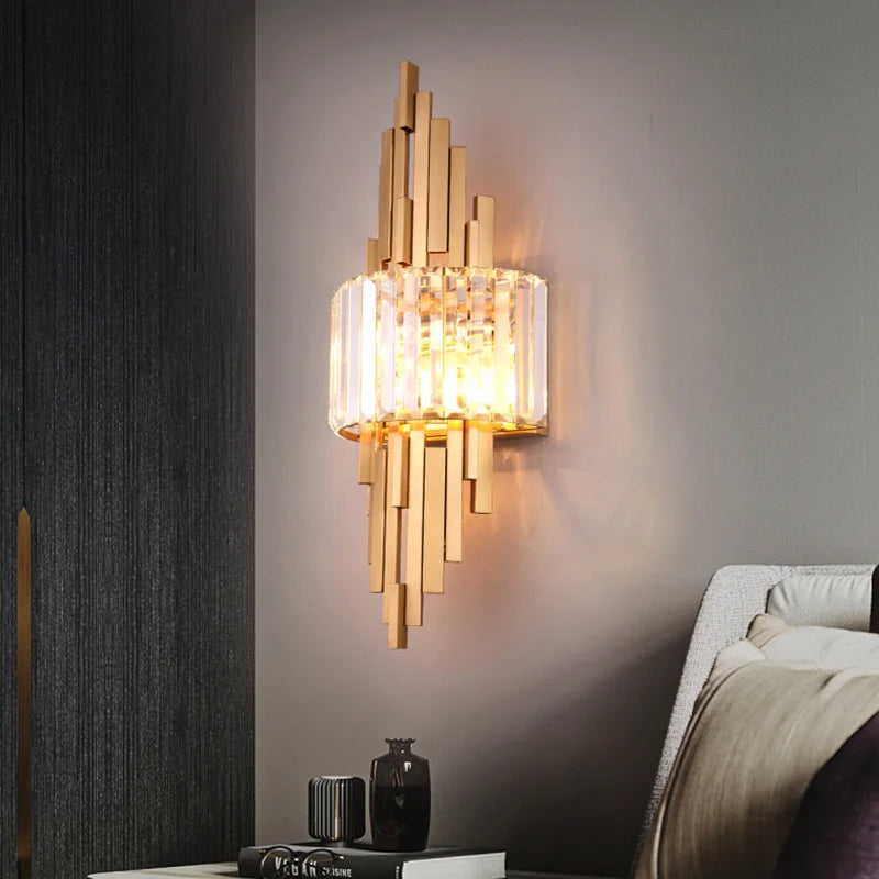 BleakNight Crystal Wall Lamp