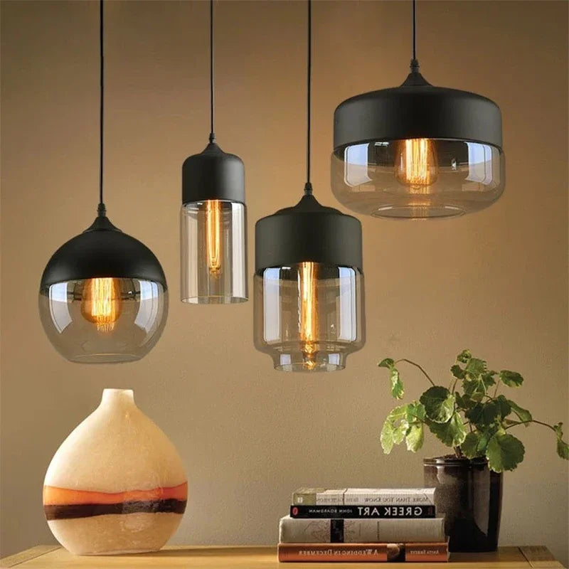 Sanoni Glass Pendant Light