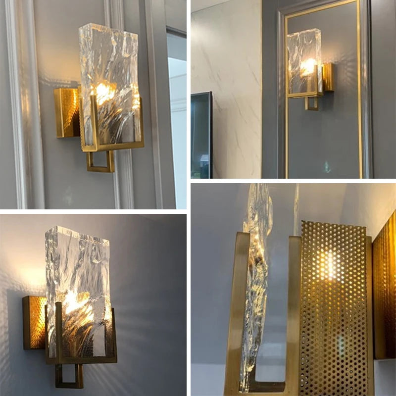 Luxe Crystal Sconce