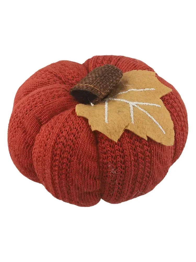 Cozy Knitted Pumpkin