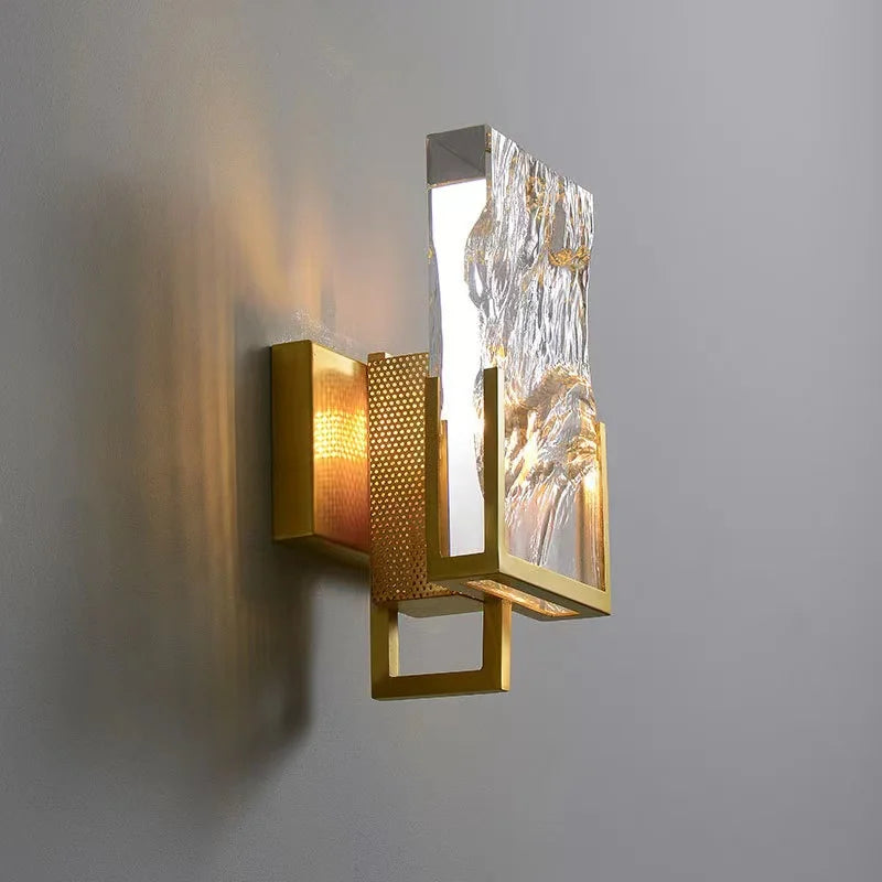 Luxe Crystal Sconce