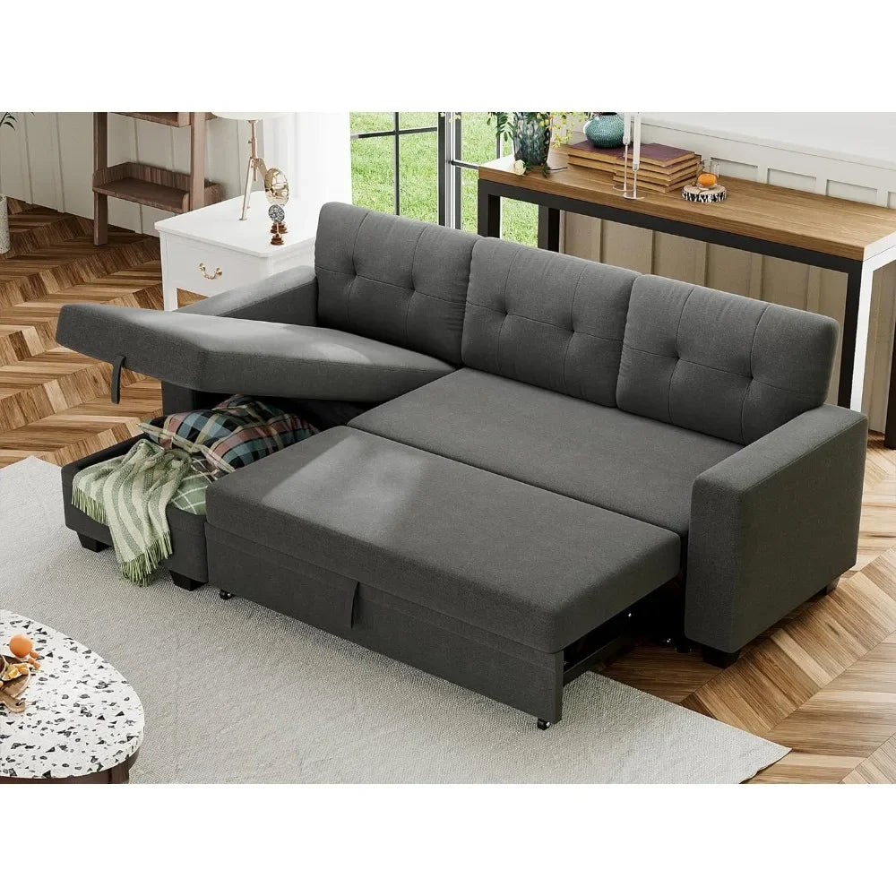 Reversible Convertible Sleeper Sofa