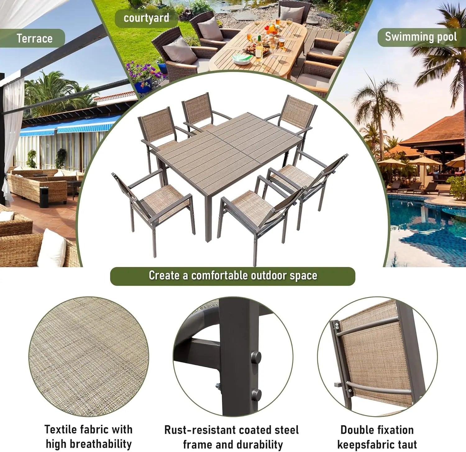 Classic Outdoor Dining Set