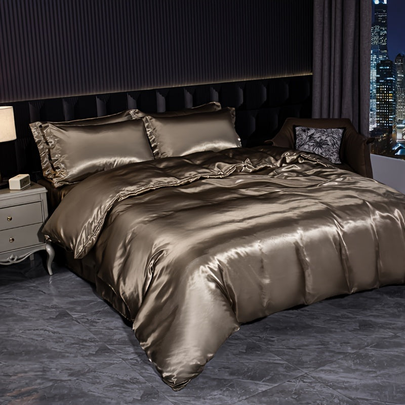 Silky Satin Bedding Set