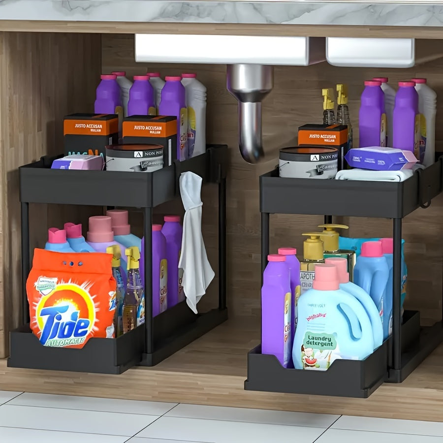 Versatile Kitchen Sink Organizer Rack