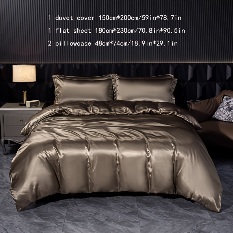 Silky Satin Bedding Set