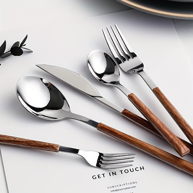 20/40-Piece Stainless Steel Cutlery Set