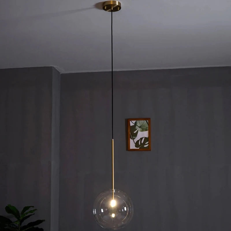 Bubble Glass Pendant Light